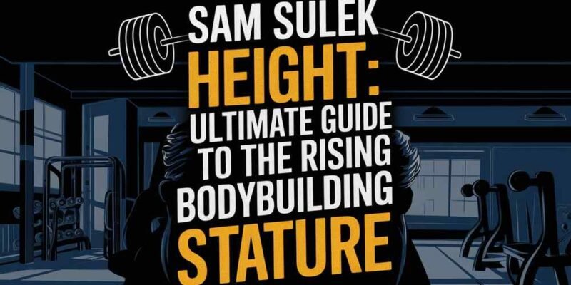 Sam Sulek Height The Ultimate Guide to the Rising Bodybuilding Star's Stature