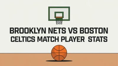 Brooklyn Nets vs. Boston Celtics Match Player Stats